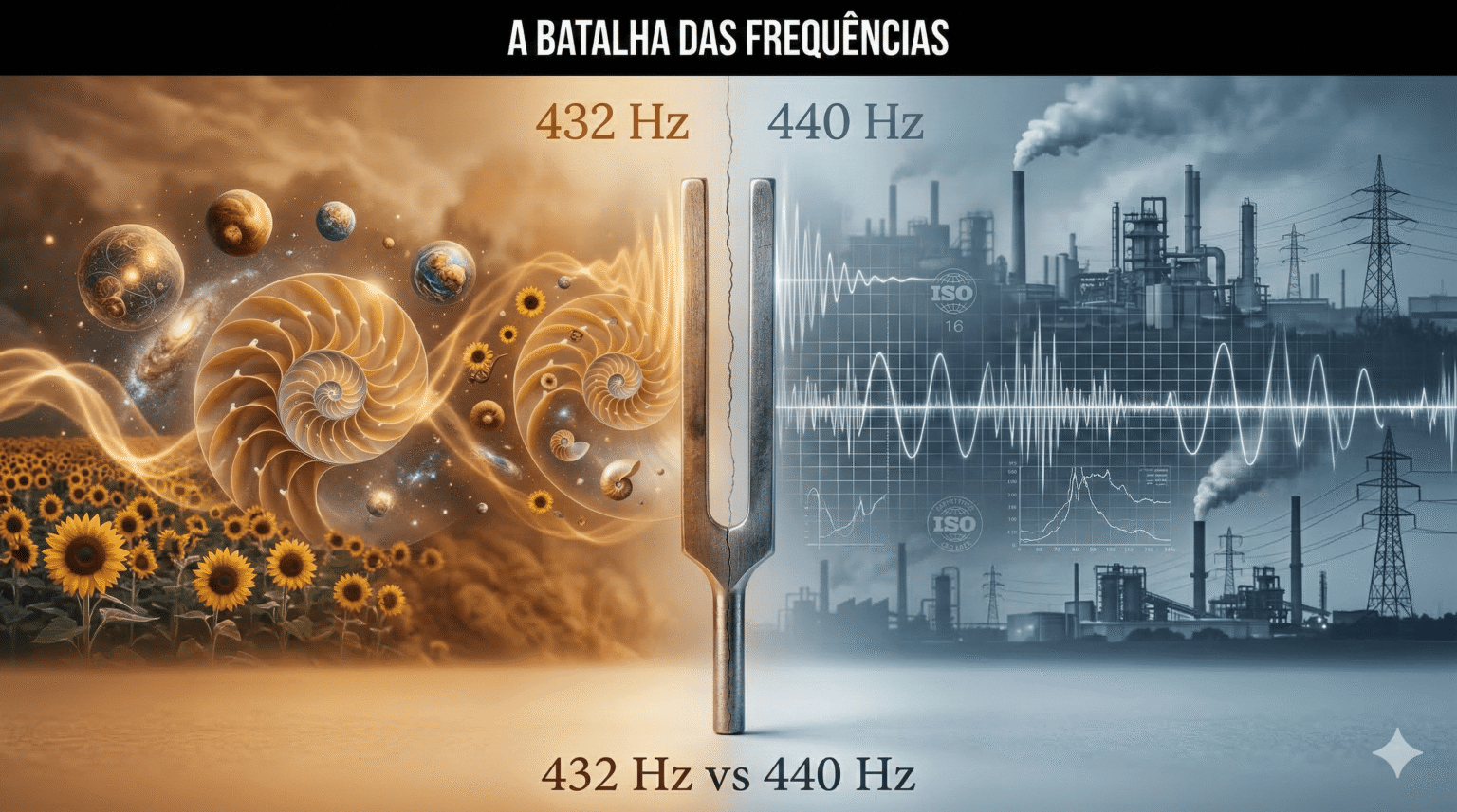 afinação 432 Hz vs 440 Hz